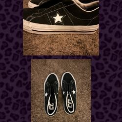 Unisex Black All Stars Converse