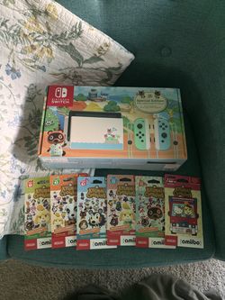 SEALED Animal Crossing Switch and Amiibo Packs