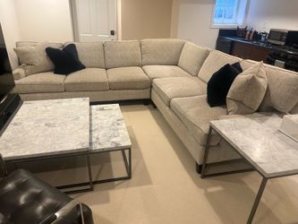 Stanford Sectional Stain Master Sofa 8.4x9.8