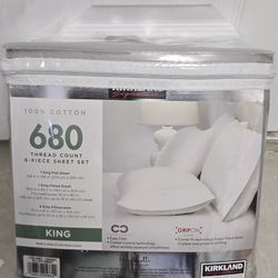 6 Piece Sheet Set Kirkland Kitchen King