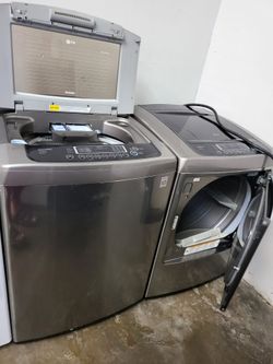 LG SET ZTEAM WASHER AND ELECTRIC DRYER
