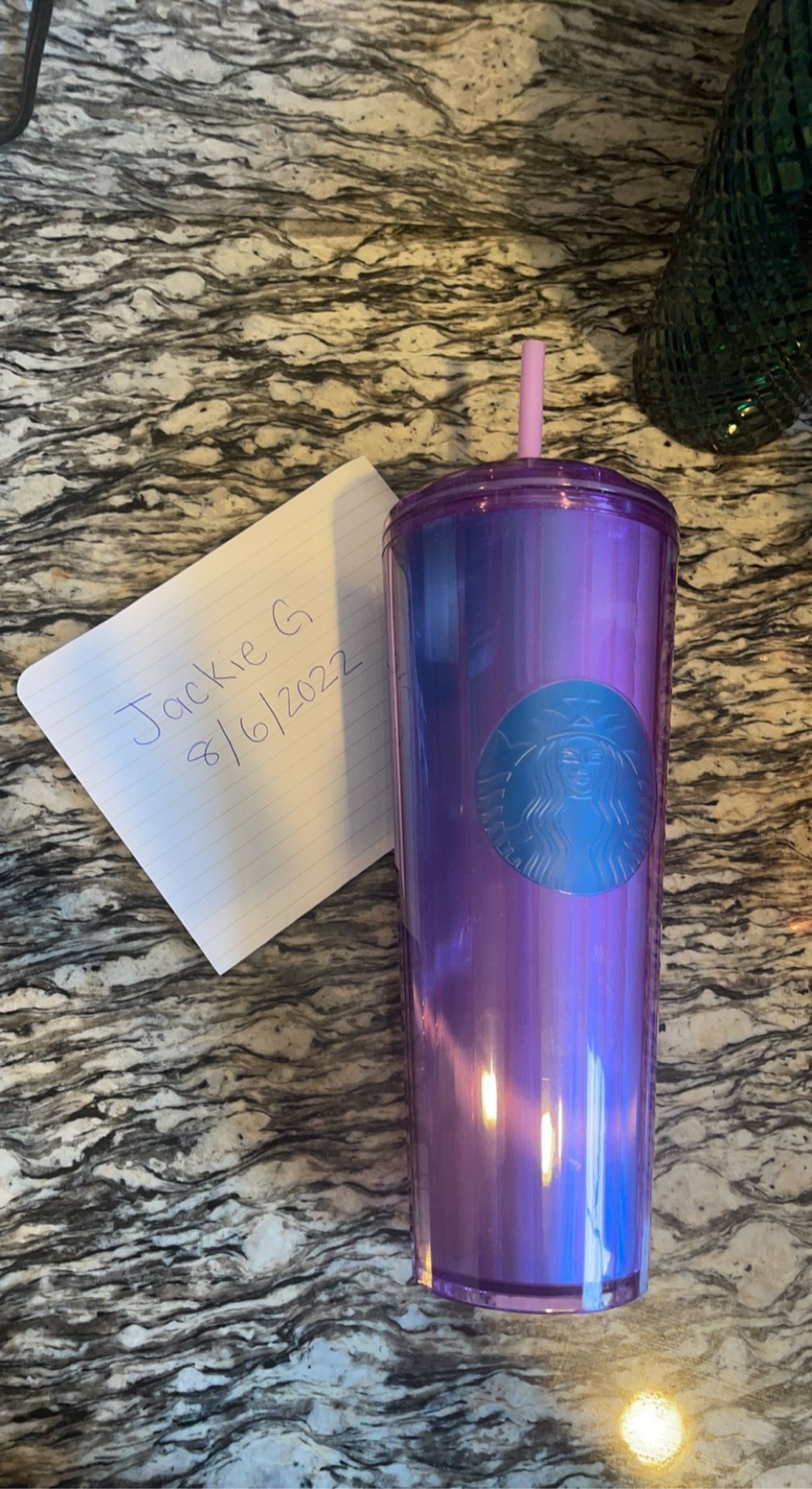 Starbucks Tumbler (Purple Dome )