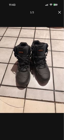 Ariat Work Boots Black Lace-Up