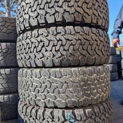 Vendo Set De Llantas Usadas 275 60 R 20 Bfgoorich 