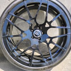 22" Forgiatos Great Shape all 4 New Tires Ready to go $800 ... 