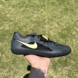 NWOB Nike Zoom Rival SD 2 685134-004 Athletic Throwing Shoe M7/W8.5 Black Lemon