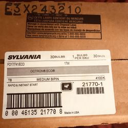 30 Fluorescent tube light bulb/ F017/741/ECO 4100k 24”