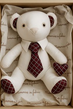 Memory bears made with loves one clothes