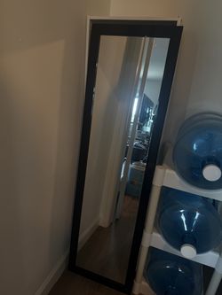 Mirror with black border