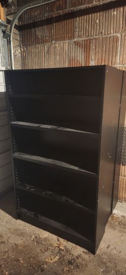 Black Bookshelves