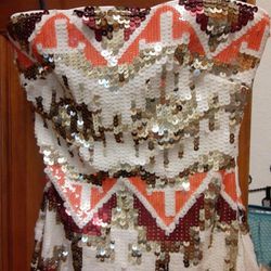 Pre-owned Girl's Sequin XS Dress