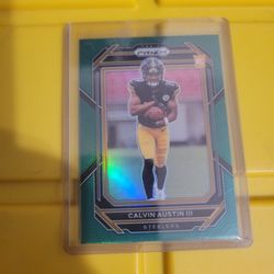 2022 Prizm Calvin Austin III Green Prizm