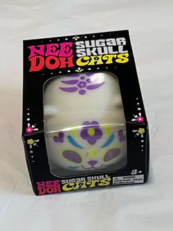 Nee Doh Sugar Skull Cats Stress Ball