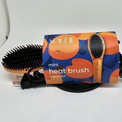 Soleil Mini Heat Straightening Brush 