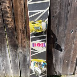 Burton Dominant Snowboard 154