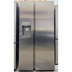 🔥 Hisense Refrigerator Ultra Capacity 29.1-cu ft Standard-Depth 36-in Wide Side-by-Side