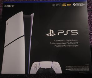 PS5 DIGITAL EDITION- OPEN BOX $350