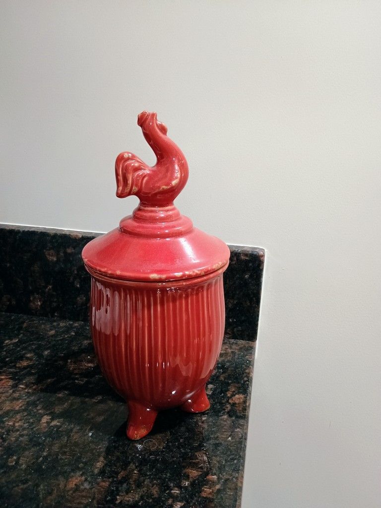 Cute Rooster Container