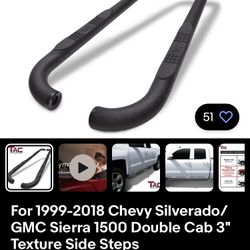 GMC Chevy Side Steps Nerf Bars