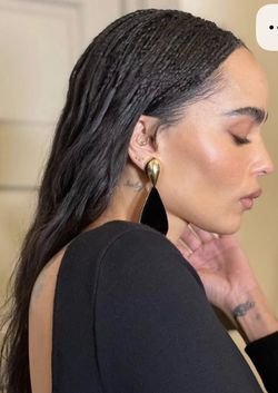 Zoe Kravitz Inspired Braids