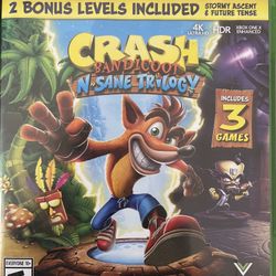 XBOX ONE Videogame: Crash Bandicoot N Same Trilogy