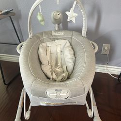 Graco Sooth N’ Sway LX With Portable Bouncer 