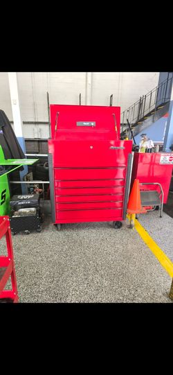 Snap on tool box