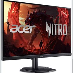Acer 27” Gaming Monitor KG271 IPS – Like New Complete Set