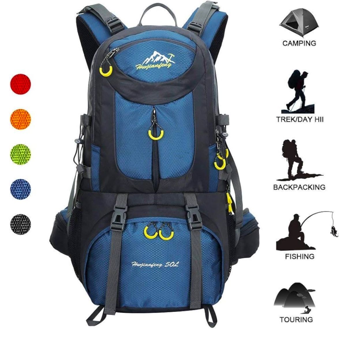 50L Hiking Backpack - Lightweight and Versatile