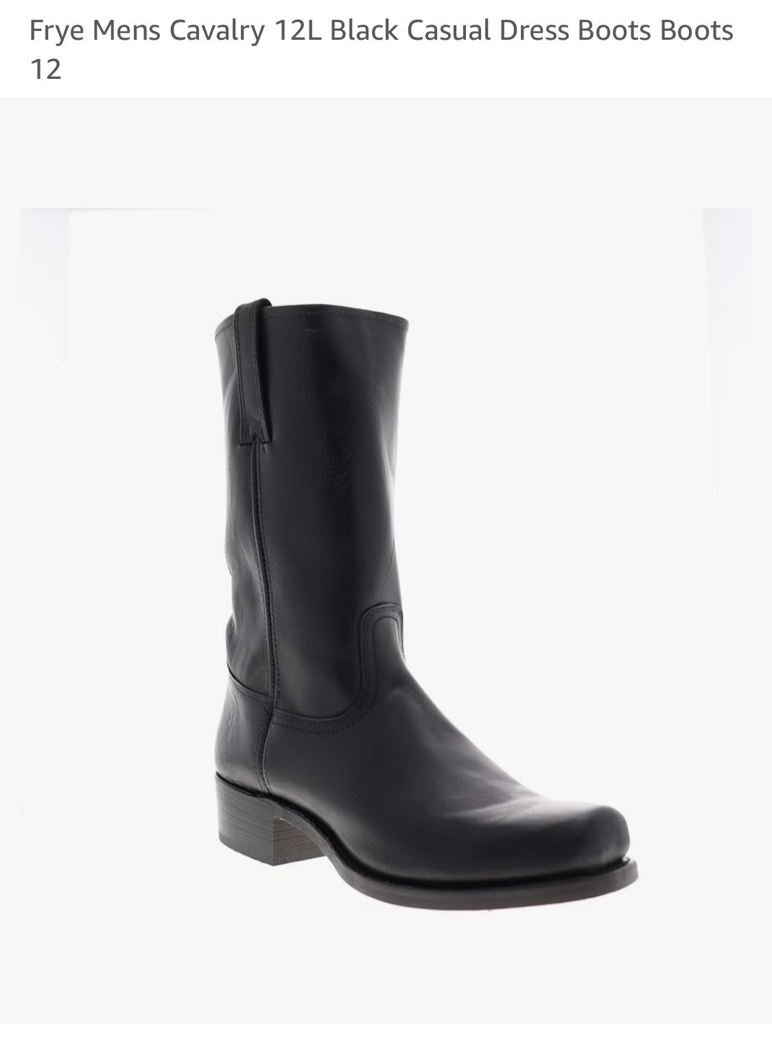 Frye Men’s Cavalry Leather Boots Size 10.5