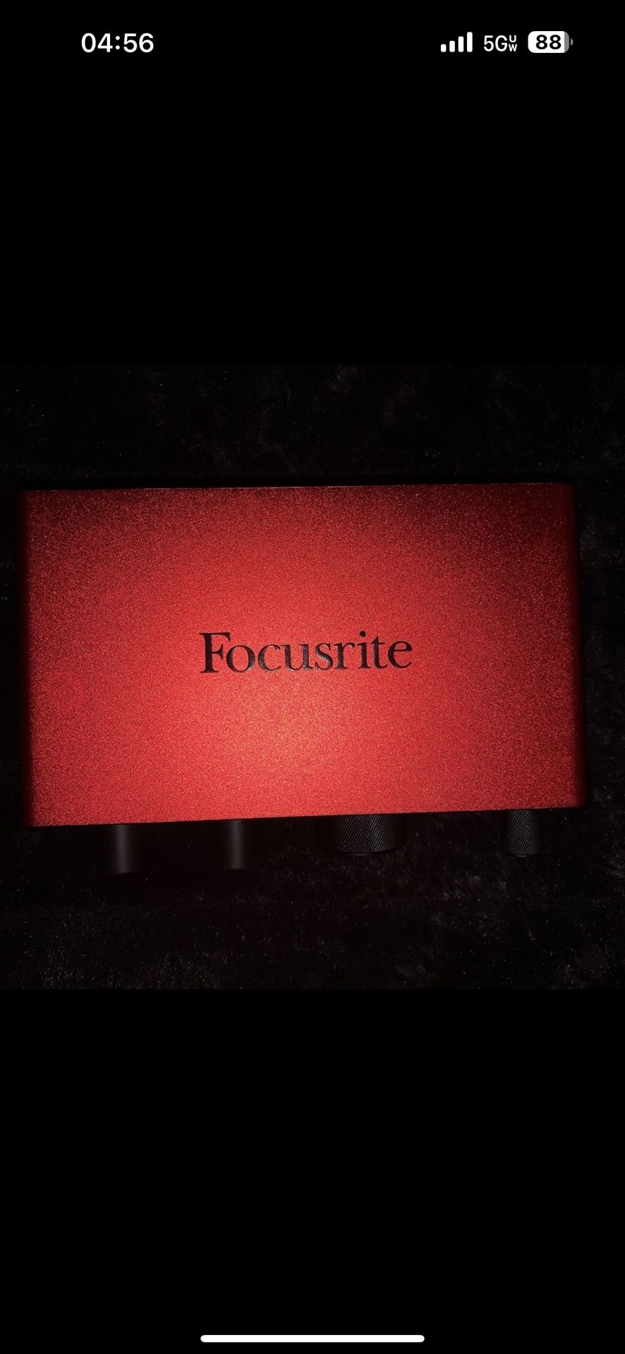 Focusrite Scarlett Gen 4 Solo Usb-C Audio Interface