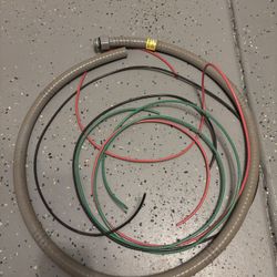 3/4 in. x 6 ft. 8/2 Ultra-Whip Liquidtight Flexible Non-Metallic PVC Conduit Cable Whip