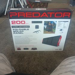 PREDATOR 200watt FOLDABLE SOLAR PANEL