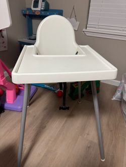 IKEA Antilop high chair with tray