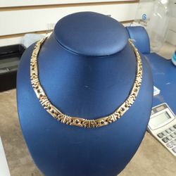 Choker Chain 14k , 40.4 Gr,18"  