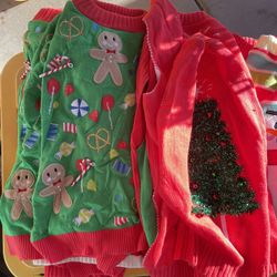 Pet Christmas Sweaters 