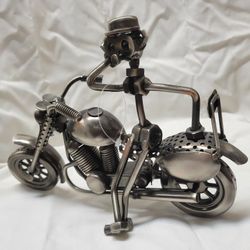 Brubaker Metal Art Deco Motorcycle 