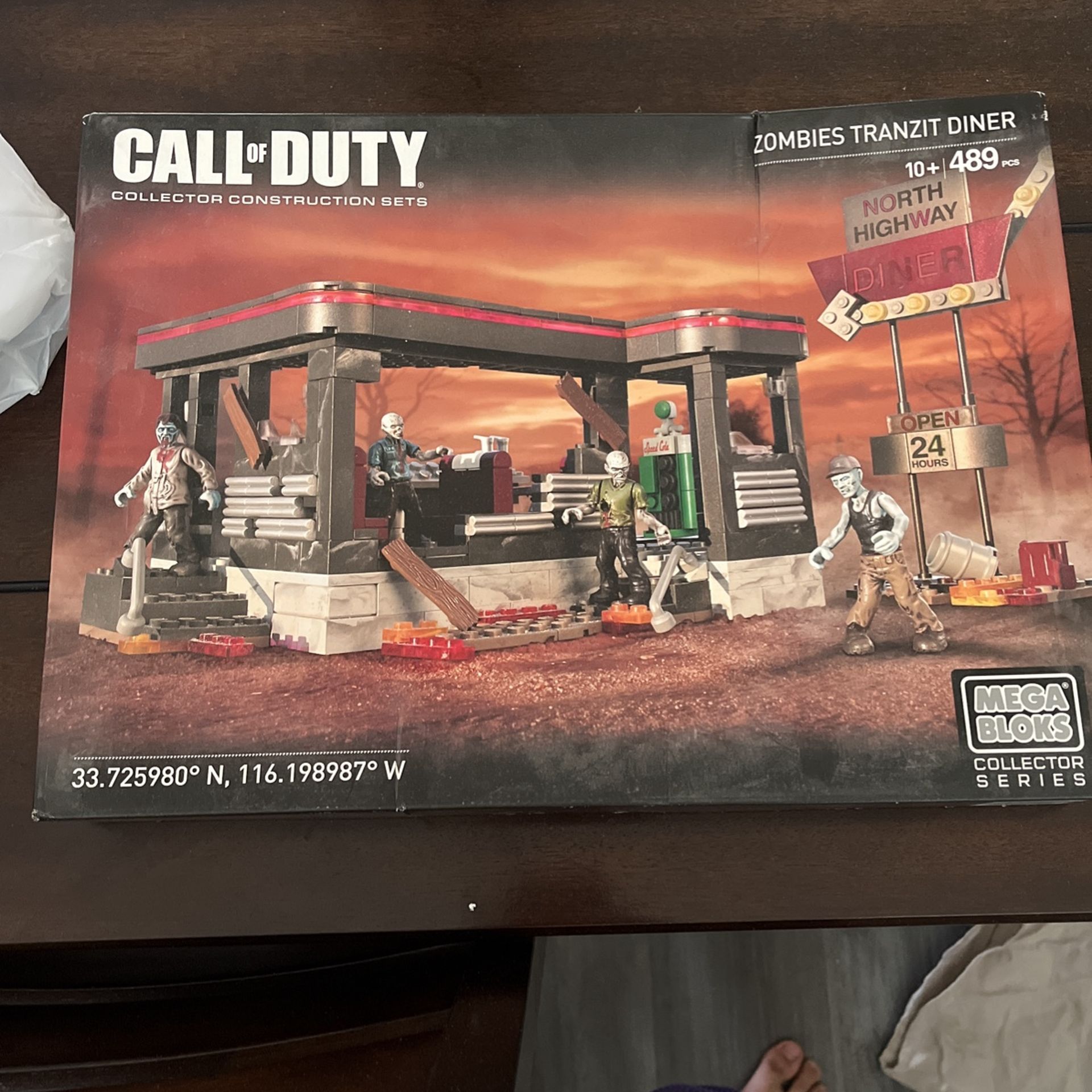 Mega Blocks Black Ops 2 Zombies Diner