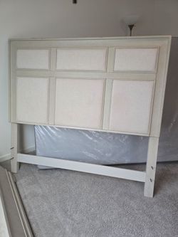 Queen headboard and matching rails