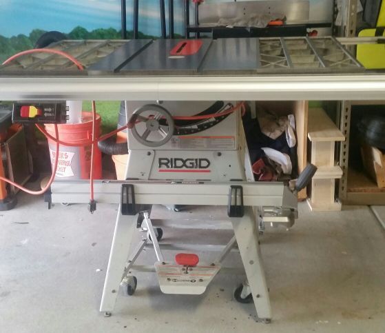 Ridgid ts2424-1 table saw