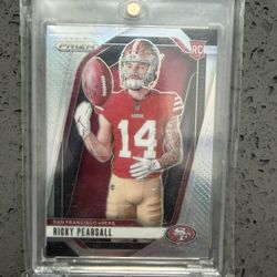 Ricky Pearsall Rookie Prizm Silver Variation 