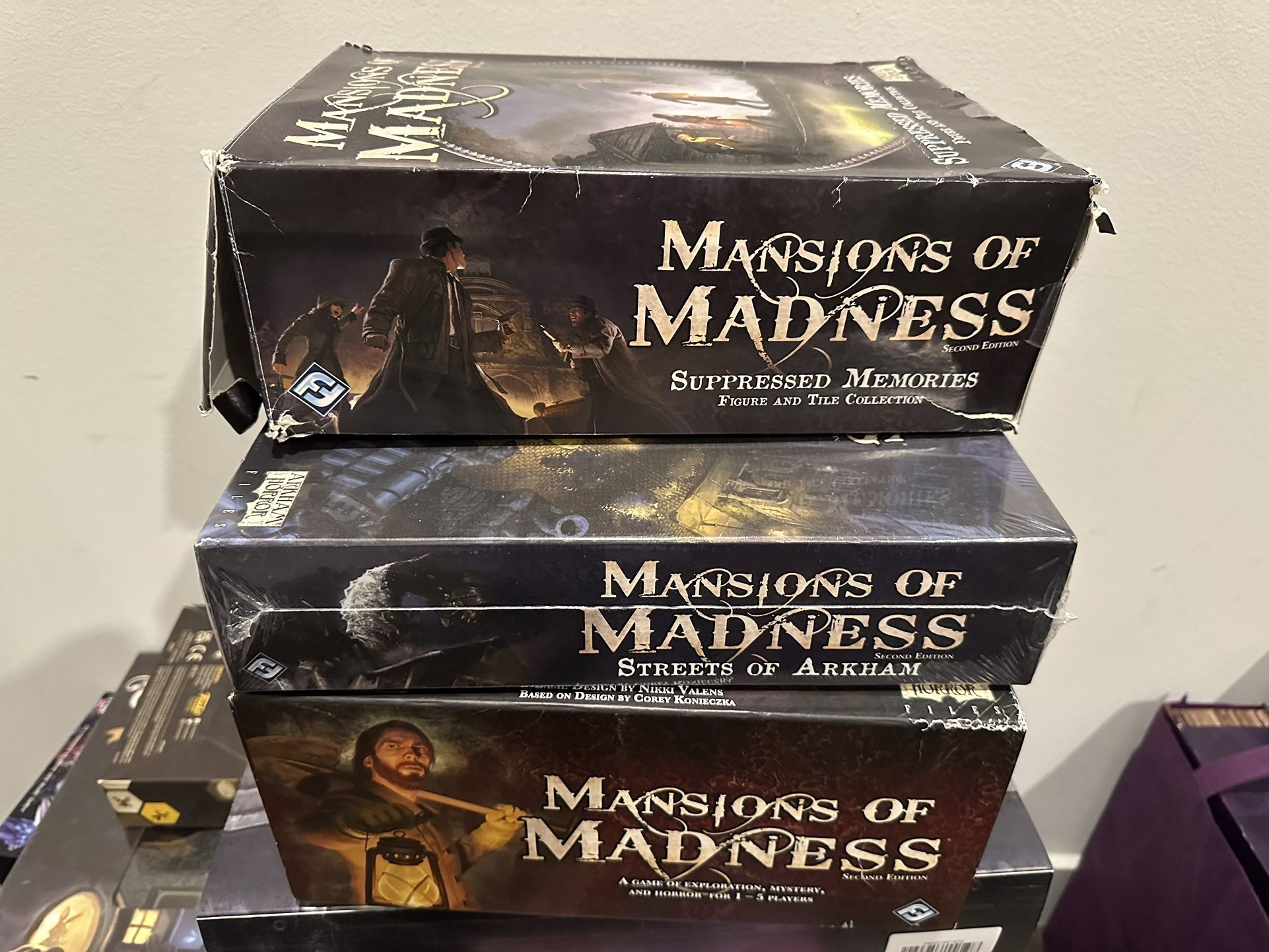 Mansions Of Madness With Rare Expansions