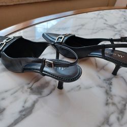 Anne Klein Women's Shoes Sling Back Heels Size 7 M