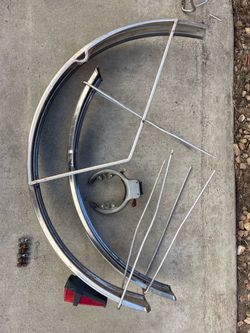 Vintage Fenders and Rear Rack