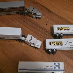 COLLECTABLE DIECAST SEMI-TRUCKS TRUCK & TRAILER