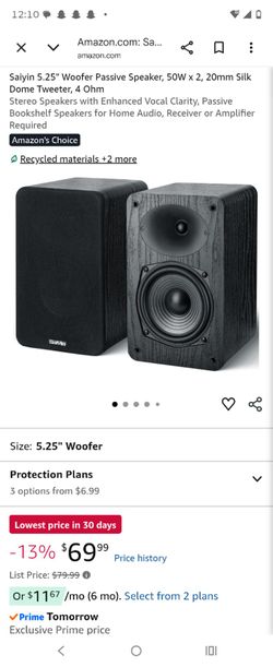 Brand new 4ohm speakers in box