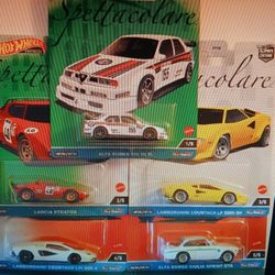 Hotwheels 1:64 Scale Completele Set Of 5 Premium Units