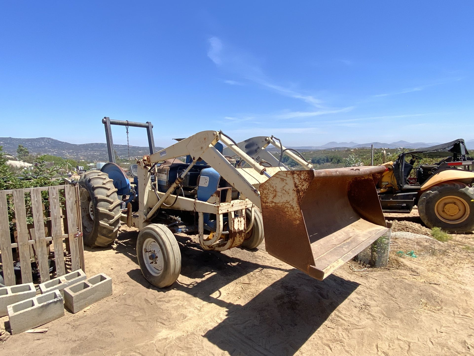 1967 Ford 3000 Diesel Tractor Farming