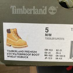 Timberlands Size 5&6 Toddler’s 