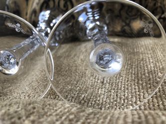 Waterford Crystal Wine/Champagne Glass, Waterford Clock